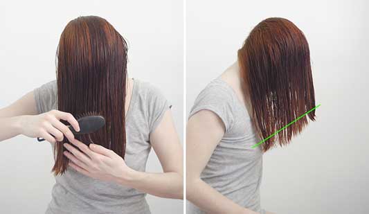 Cómo recortar tu propio cabello: ¡Córtalo al revés!