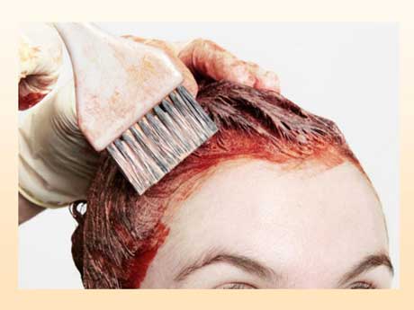 Eliminar el tinte para el cabello de la piel