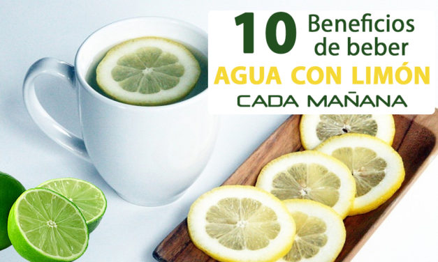 10 BENEFICIOS DE BEBER AGUA CALIENTE CON LIMÓN CADA MAÑANA