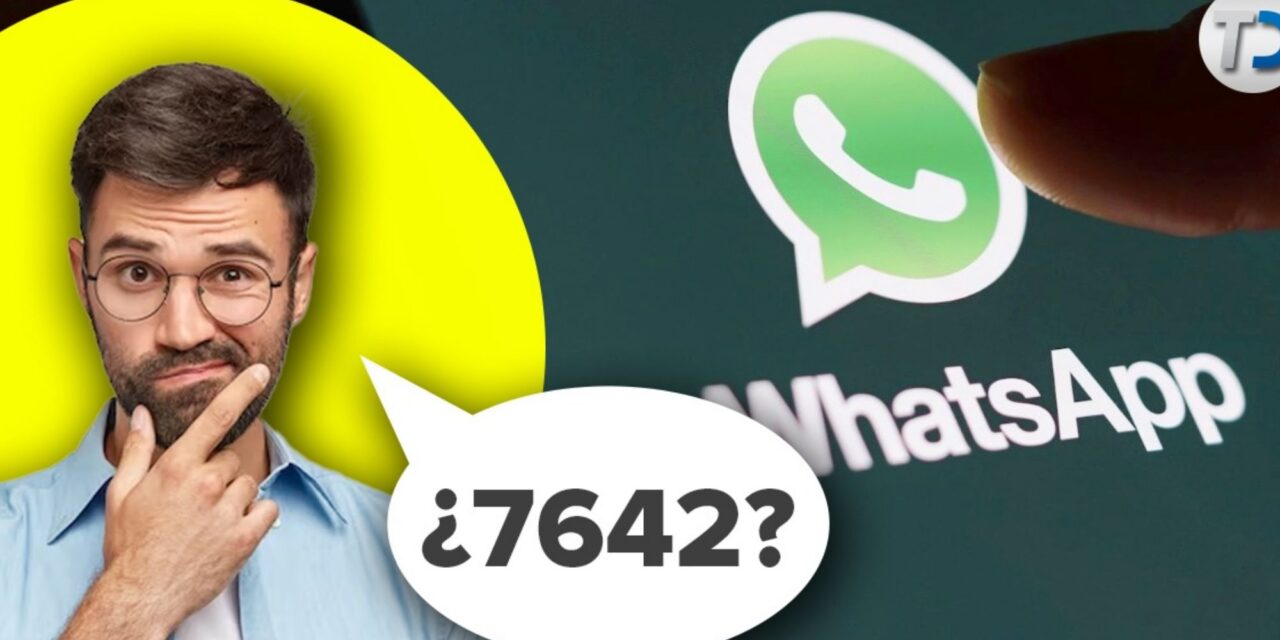 Por qué los jóvenes se mandan el número “7642″ en WhatsApp y qué significa